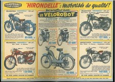 3 docs Cyclo et 125 HIRONDELLE