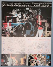 Affiche Moretti Raymond 70's