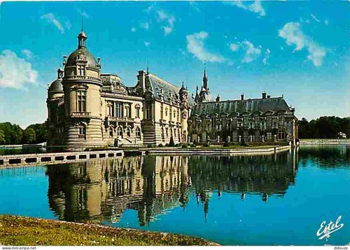 Postcard chantilly le - postcard,