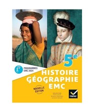 Histoire géographie emc - 5e,