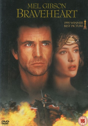 Braveheart dvd mel - braveheart, dvd,