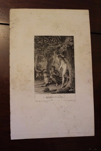 1810 gravure mythologie - ca.1810,
