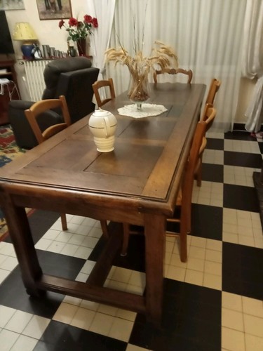 Table salle manger bois - salle, à