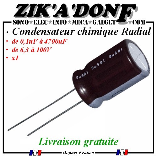 Condensateur chimique