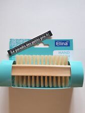 brosse à ongles, brosse à ongle double face,brosse en bois 9 x 4 x 5 cm