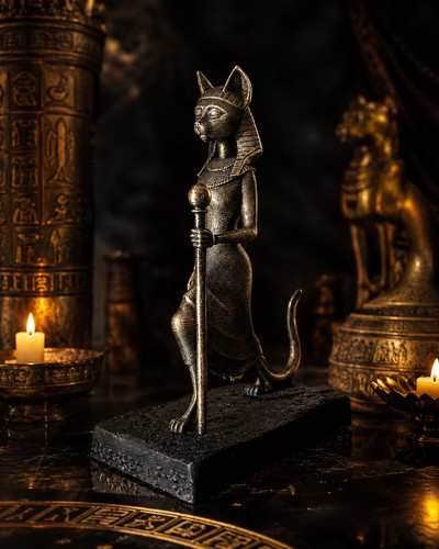 Statue bastet - bastet, –