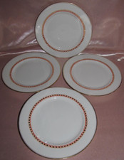 Série de 4 assiettes dessert