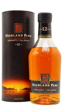 Highland Park - Single Malt Scotch 12 year old Whisky (1990's Bottling) 70cl
