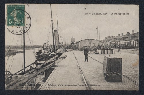 Cpa cherbourg le - cherbourg,,