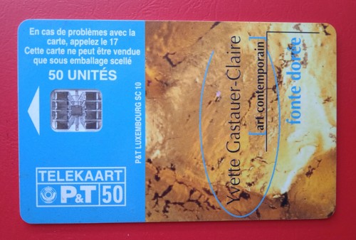 Télécarte luxembourg sc10 - télécarte, /