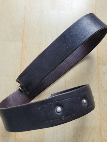 Ceinturon cuir allemand ww2 - allemand,