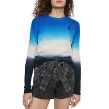 Maje Sweater In Color Gradient