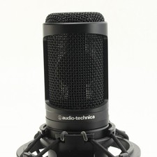Audio-technica AT2020 Condensateur Micro Avec AT8458a Suspension Montage Utilisé