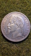 ANCIENNE MONNAIE 5 F ARGENT