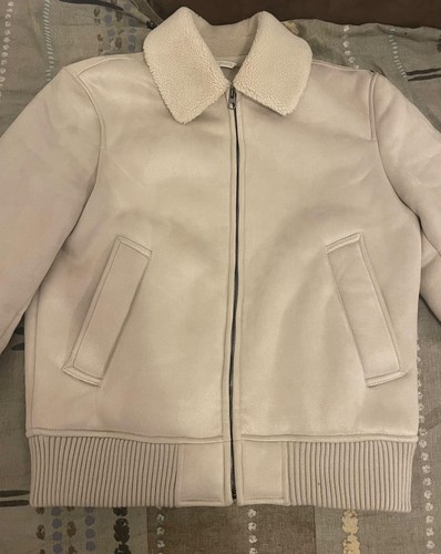 Zara veste homme beige - homme, unie