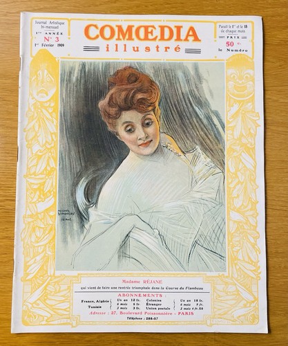 Revue comoedia illustré - revue,