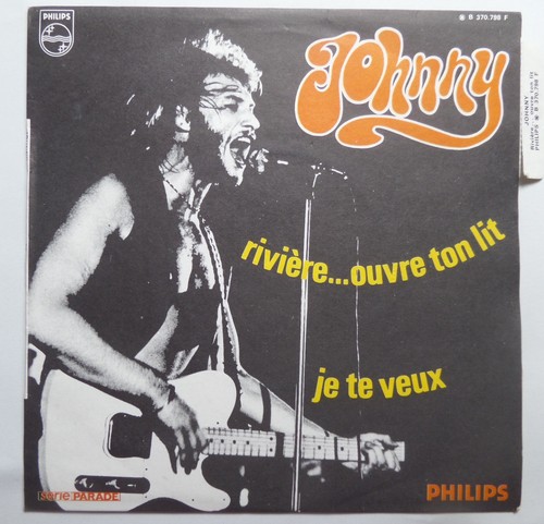 Johnny hallyday 45t languette - johnny,