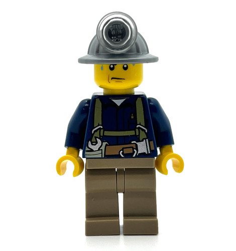 Miner harness lego city - miner,