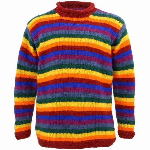 Pull laine arc - laine, à