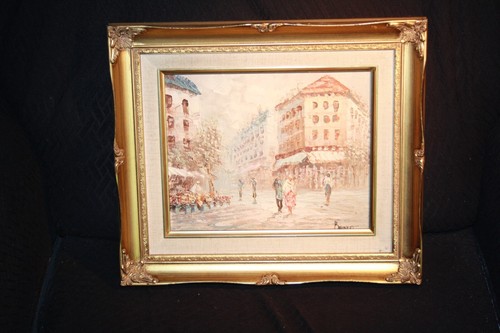 Tableau paris signé - tableau,