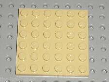Plaque LEGO Tan plate 6 x 6