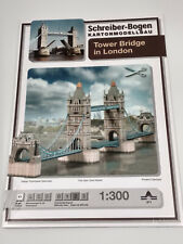 Maquette a monter en carton Tower Bridge London longueur 98cm,neuve