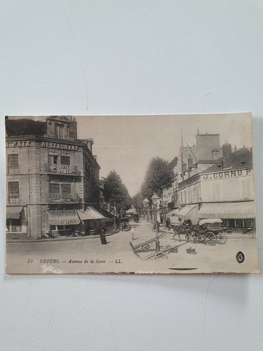 Carte postale ancienne nevers - postale,