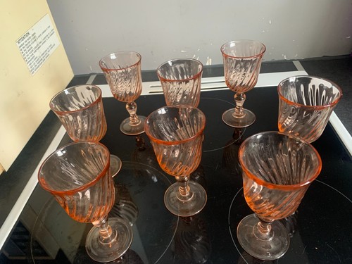 Lot verres vin vintage - lot,