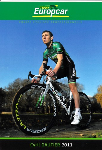 Cyclisme carte cycliste - carte,