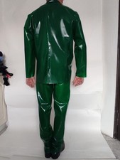 Veste En LATEX GUMMI 100% Toutes Les Couleurs XS S M L XL 3XL 4XL Bolingier