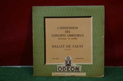Ancien disque vinyle tours - ancien,