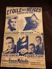 Partition Helian Renaud Etoile des neiges Sheet Music