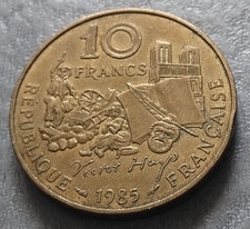 Monnaie France 10 Francs 1985 Victor Hugo Type B KM#956  [3467]