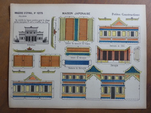 Maquette papier maison - maquette,
