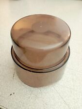 Couvercle Plastique Brun