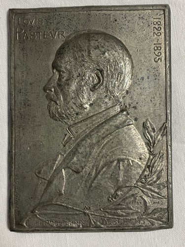 Ancienne plaque médaille - , en