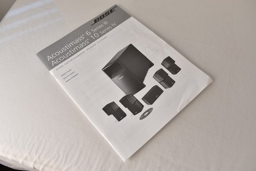 Bose acoustimass and - (and, 10