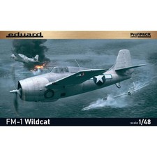 Eduard 82204 Fm-1 Wildcat 1/48 : Maquette Détaillée Avec Photodécoupe, Masques E