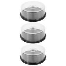  3 Pcs Porte-seau Valises De Voyage Caisse Rangement Dvd Titulaire CD