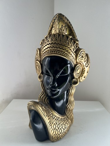 Buste femme indonésie plâtre - buste,