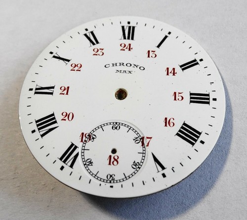 Ancien cadran montre gousset - cadran,