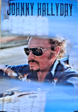 LOT DE 4 POSTERS  NEUFS   JOHNNY HALLYDAY   91X61CM