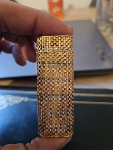 Briquet cartier 750 - briquet, or