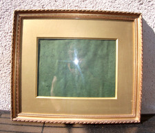 Cadre en bois doré à l'or