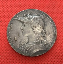 Médaille Ministère de l’Intérieur - Prix Offert Par le Ministre Bronze Argenté