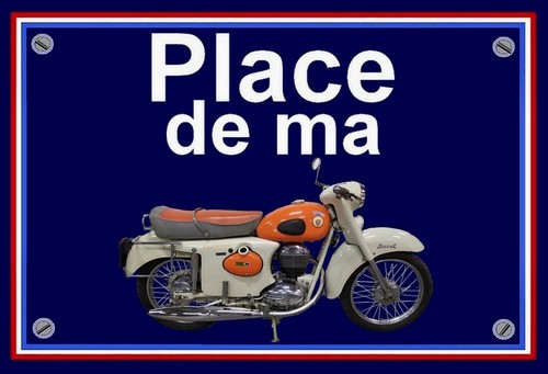 Plaque place ma - ma, terrot