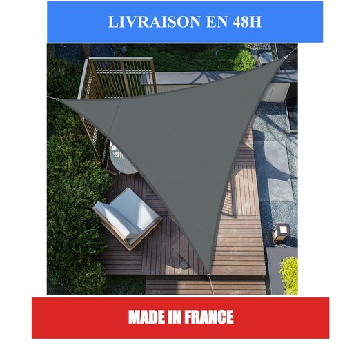 Voile ombrage triangulaire - voile, d'ombrage