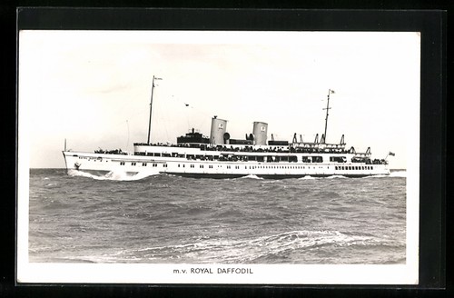 Carte postale paquebot - , mv