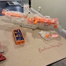 Clear Transparent NERF Vulcan