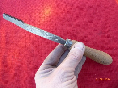 Outil ancien tour bois - ancien, de